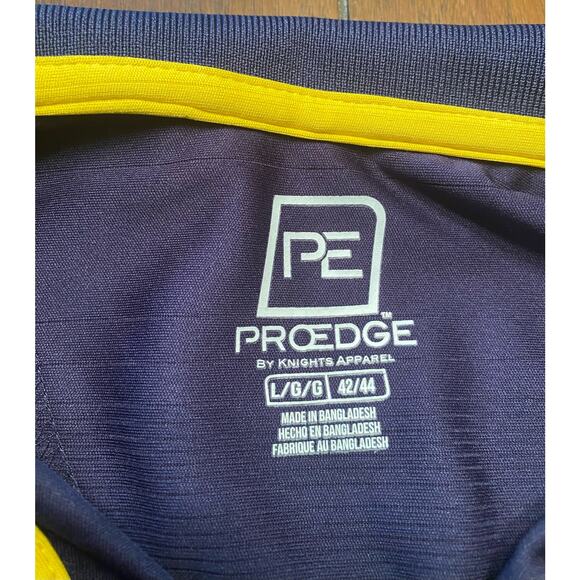 Proedge by Knight Apparel Michigan football polo size L - Read flaw - Picture 7 of 8